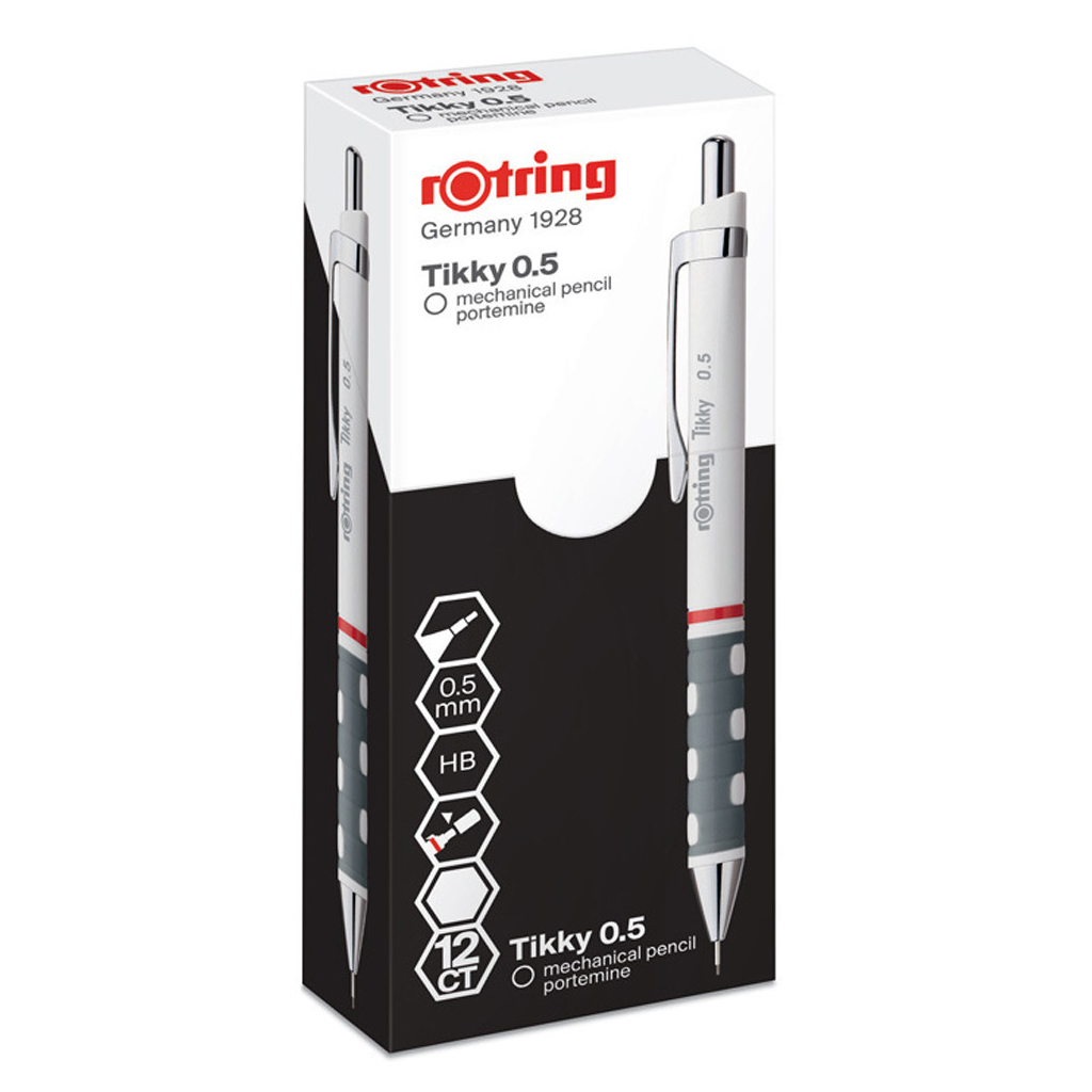 Олівець механічний Rotring Drawing TIKKY White PCL 0,5 (R1904698) - зображення 4