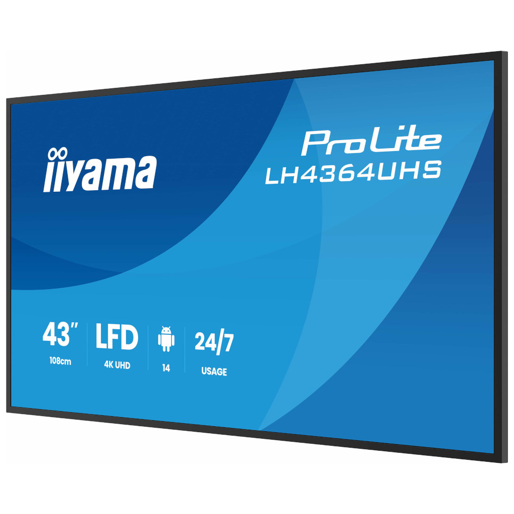 LCD панель iiyama LH4364UHS-B1AG - зображення 6