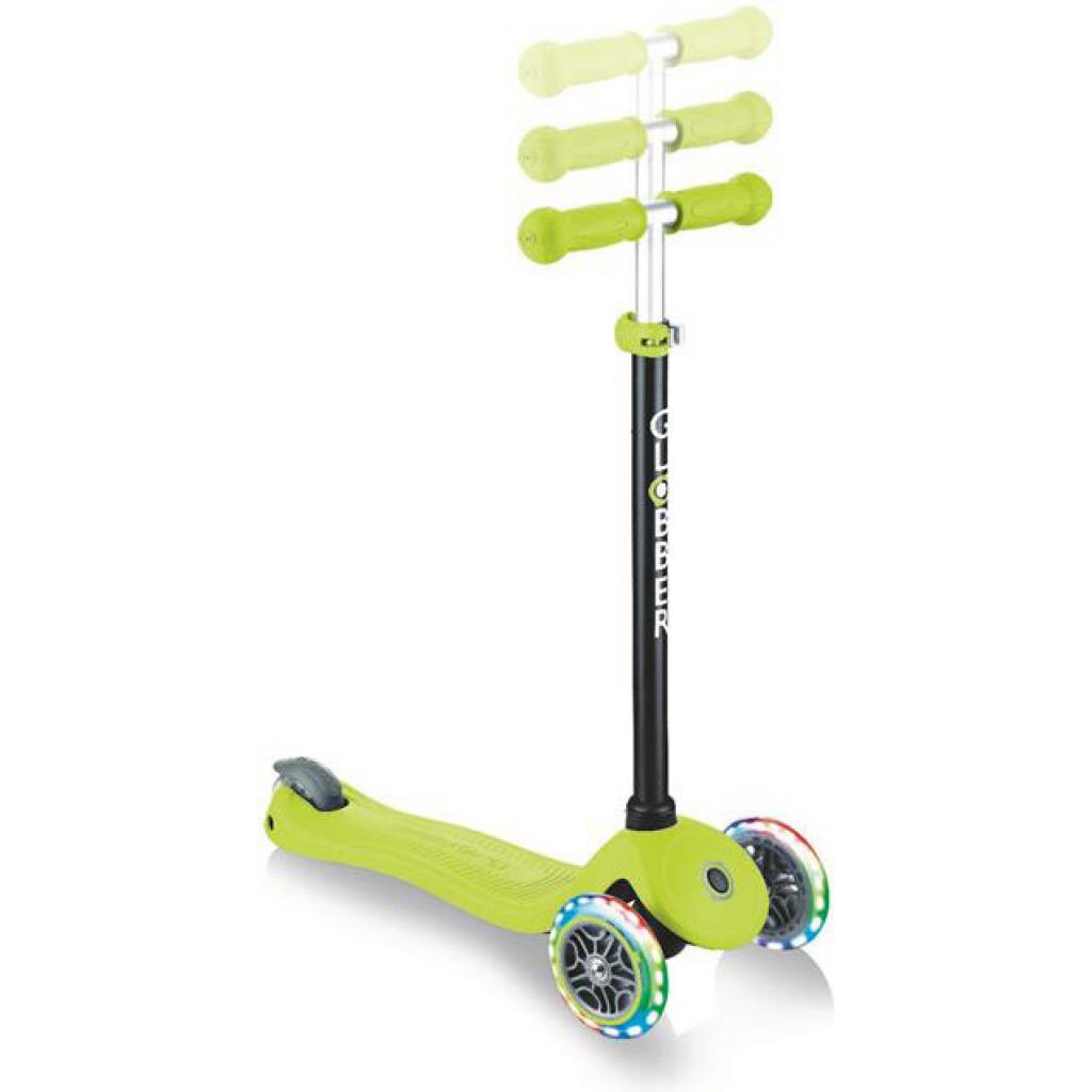 Самокат Globber Go up sporty plus lights 5 в 1 зелений з підсвічуванням (642-106) - зображення 7