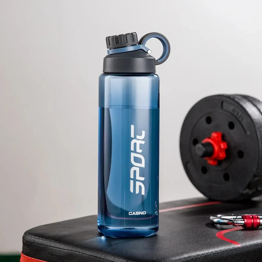 Пляшка для води Casno 1000 мл KXN-1236 Синя (KXN-1236_Blue) - зображення 4