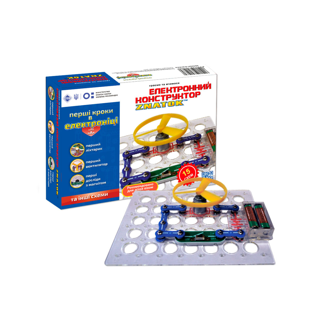 Конструктор ZNATOK Первые шаги в электронике (REW-K060) - изображение 8