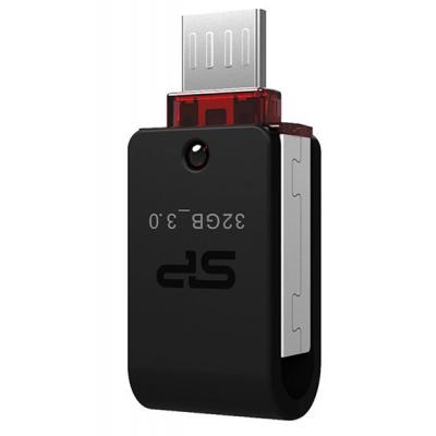 USB флеш накопичувач Silicon Power 32GB Mobile X21 USB 2.0 (SP032GBUF2X21V1K) - зображення 4
