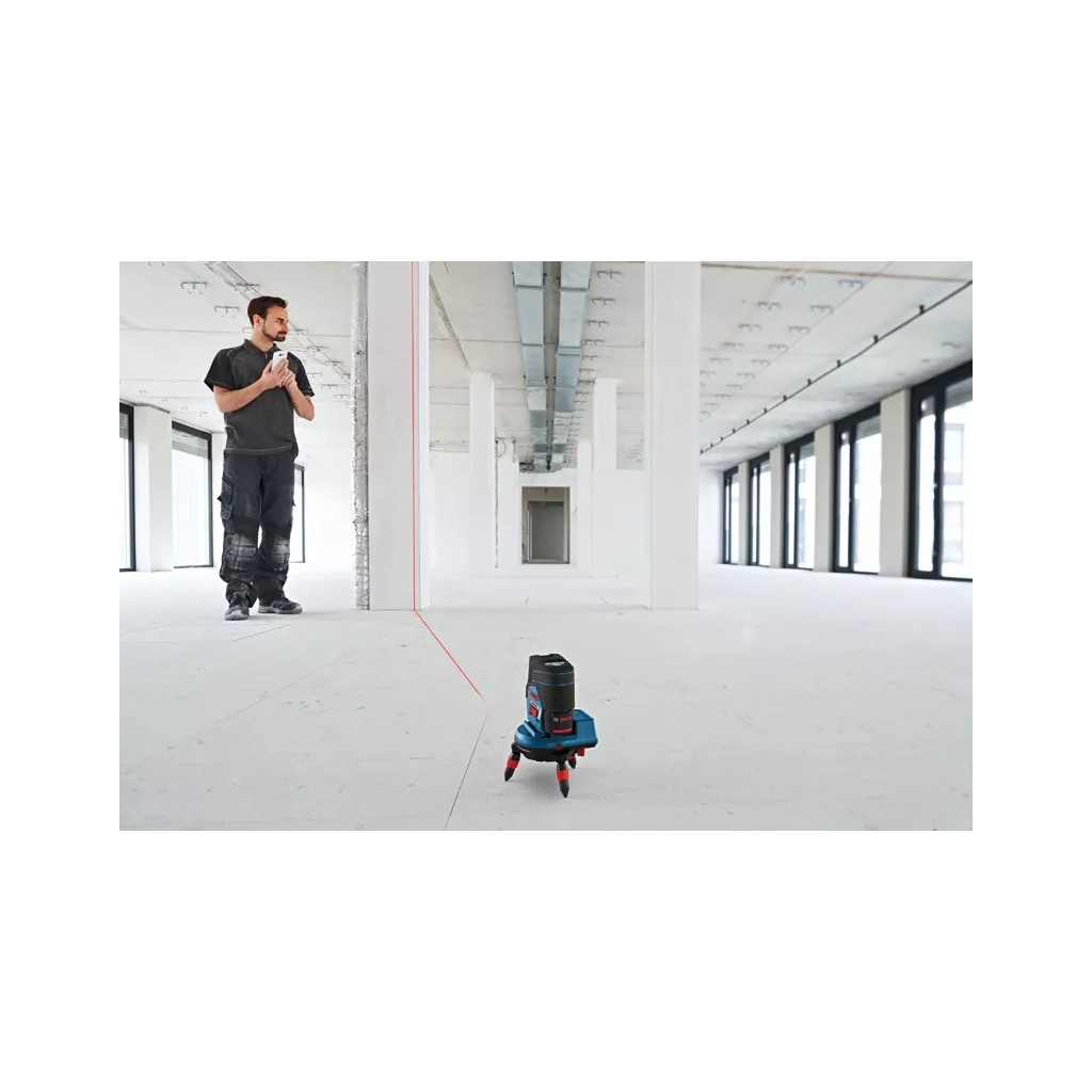 Лазерний нівелір Bosch Professional GCL2-50C+RM2 до 20м, ±0.3мм/м, 4AAx1.5В, IP54, чохол (0.601.066.G00) - зображення 2