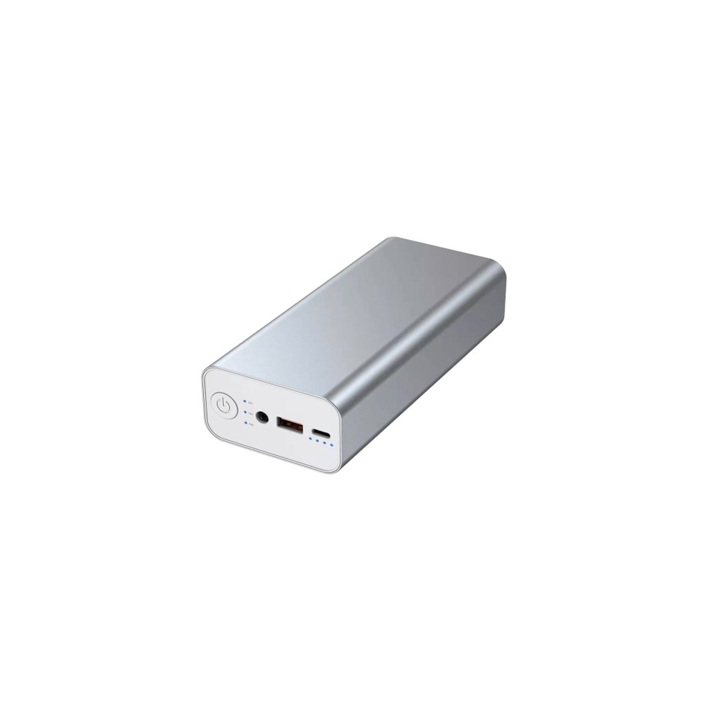 Батарея універсальна PowerPlant 30000mAh, PD/76W, QC/3.0, DC 12-19V, USB-C(65W Max), USB-A (PB930548) - зображення 1