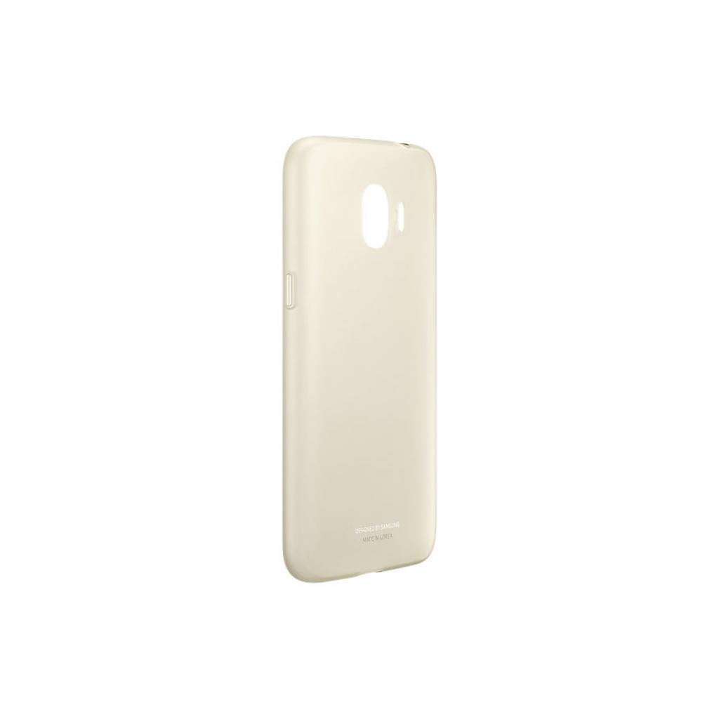 Чохол до мобільного телефона Samsung Galaxy J2 2018 (J250) Jelly Cover Gold (EF-AJ250TFEGRU) - зображення 5
