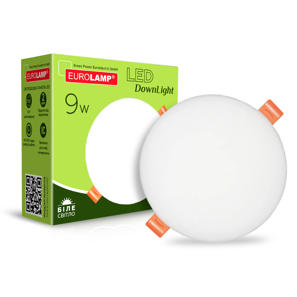 Світильник Eurolamp DecoLight 9W 890Lm 4000K (LED-DLR-9/4(Е)) - зображення 2