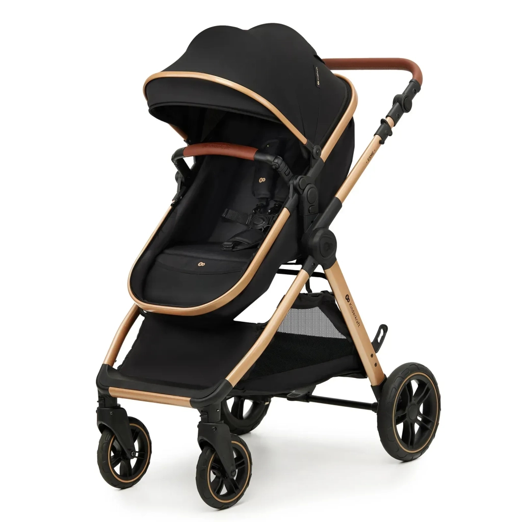 Коляска Kinderkraft 3 в 1 Esme Pure Black (KSESME00BLK3000) (5902533925698) - зображення 3