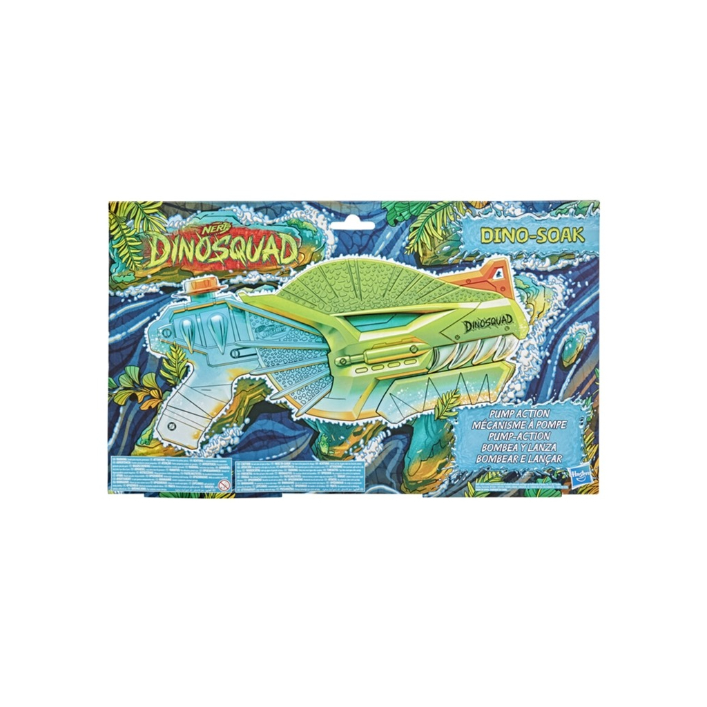 Іграшкова зброя Hasbro Nerf Водний бластер Супер Сокер "Діно" (F0496) - зображення 3