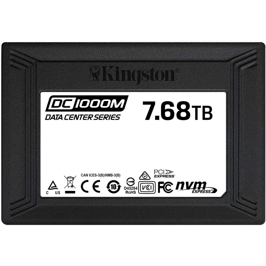 Накопичувач SSD U.2 2.5" 7.68GB Kingston (SEDC1000M/7680G) - зображення 1