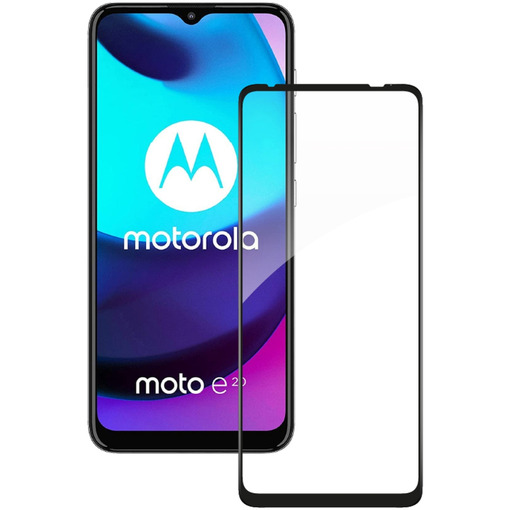 Скло захисне ACCLAB Full Glue MOTO E20 Black (1283126521232) - зображення 2