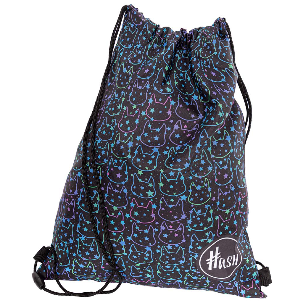 Сумка для взуття Hash AD1 Neon kitty з голографічним ефектом (507022033) - изображение 2