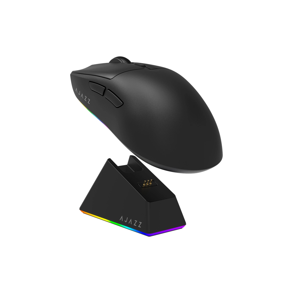 Мишка Ajazz AJ139 V2 MC Wireless/Bluetooth/USB Black (AJ139-V2-MC-B) - зображення 2