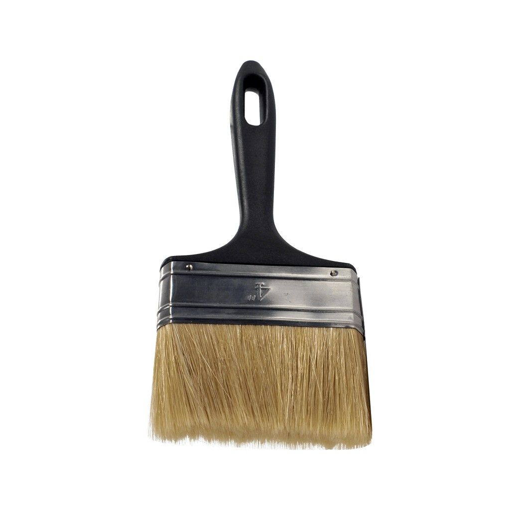 Пензель малярний Зеніт флейцевий Англійський пластмасова ручка 4" (50000240) - изображение 1