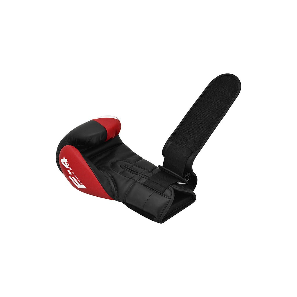 Боксерські рукавички RDX REX F4 Red/Black 10 унцій (BGR-F4R-10OZ) - зображення 5