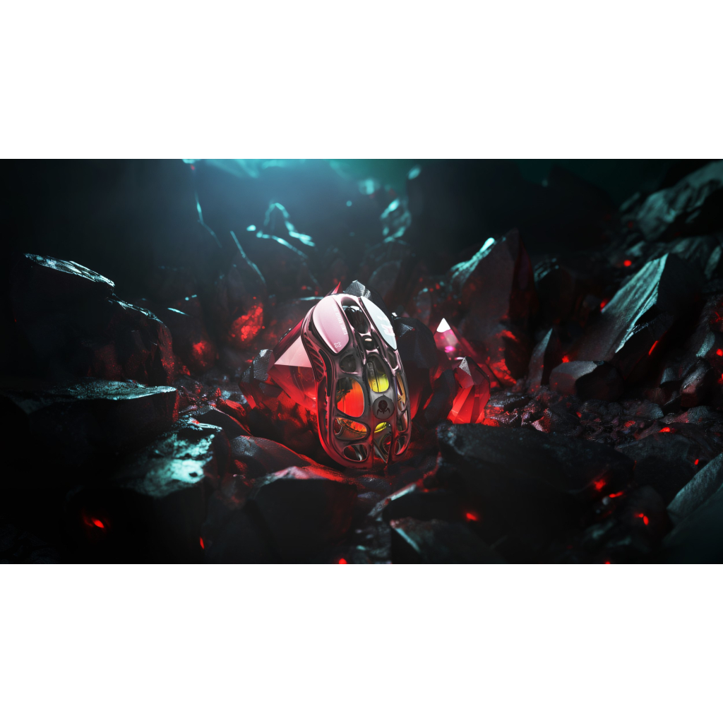 Мишка GravaStar Mercury M1 Pro magnesium alloy body BT/WL/USB-A 4K RGB Battle-Worn (GRAVASTARM1PRO_WSM) - зображення 3