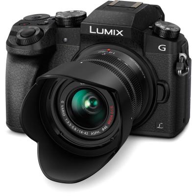 Цифровий фотоапарат Panasonic DMC-G7 Kit 14-42mm Black (DMC-G7KEE-K) - зображення 3