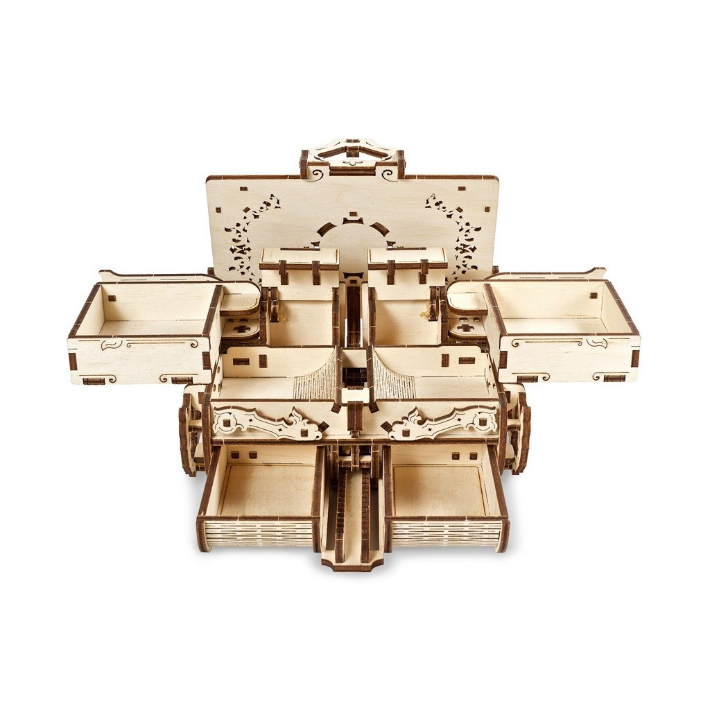 Збірна модель Ugears Бурштинова скринька (70090) - зображення 7