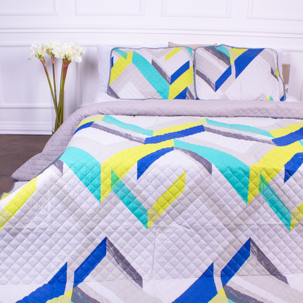 Покривало MirSon набір Color Fun Line №7125 Viltor 220х240 + 2 наволочки 50х70 (2200006075424) - зображення 8