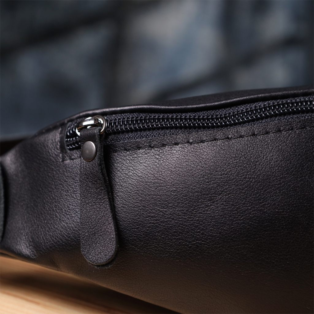 Сумка Shvigel З натуральної шкіри Чорна (23134) - зображення 11
