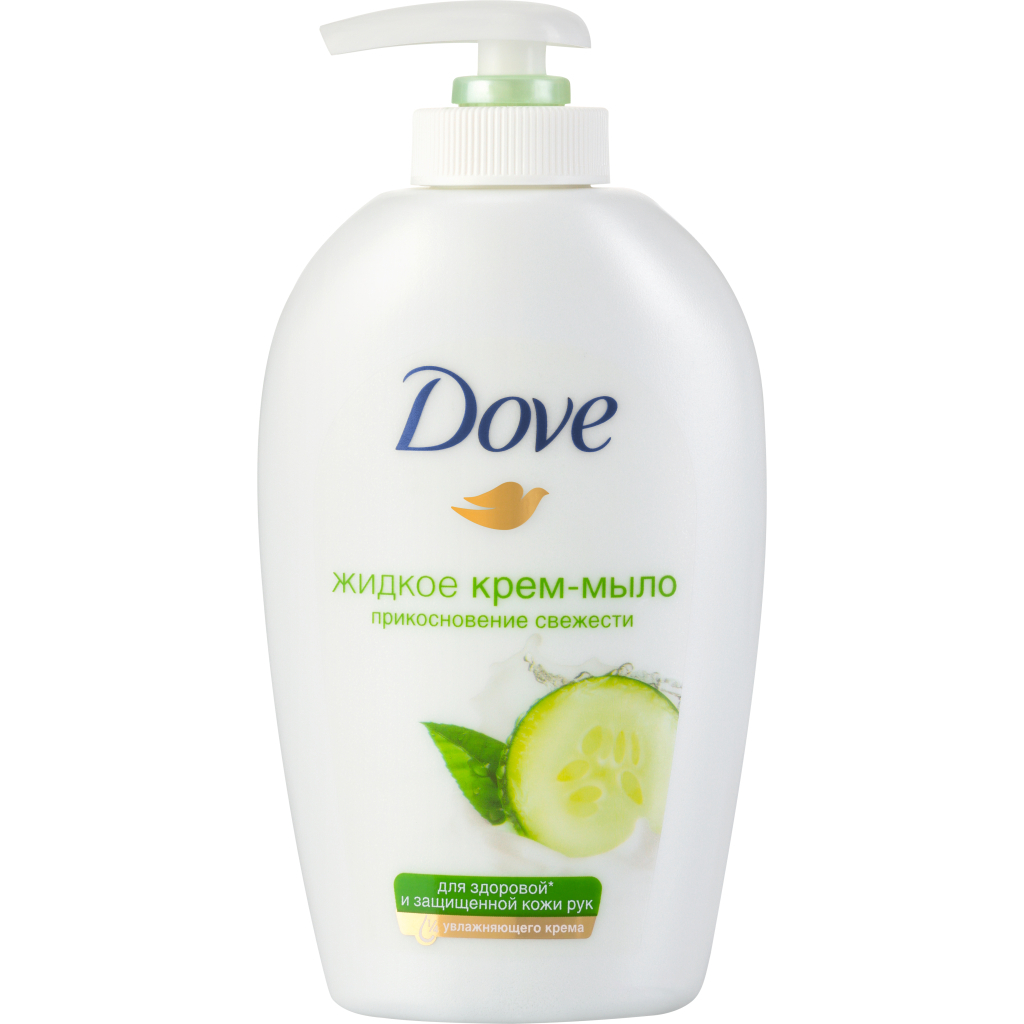 Рідке мило Dove Дотик свіжості 250 мл (8717163023839) - зображення 1
