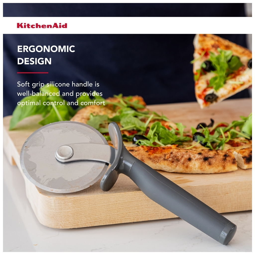 Ніж для піци KitchenAid Coreline, 22,7 см, сірий (KAS113OHCGG) - зображення 7
