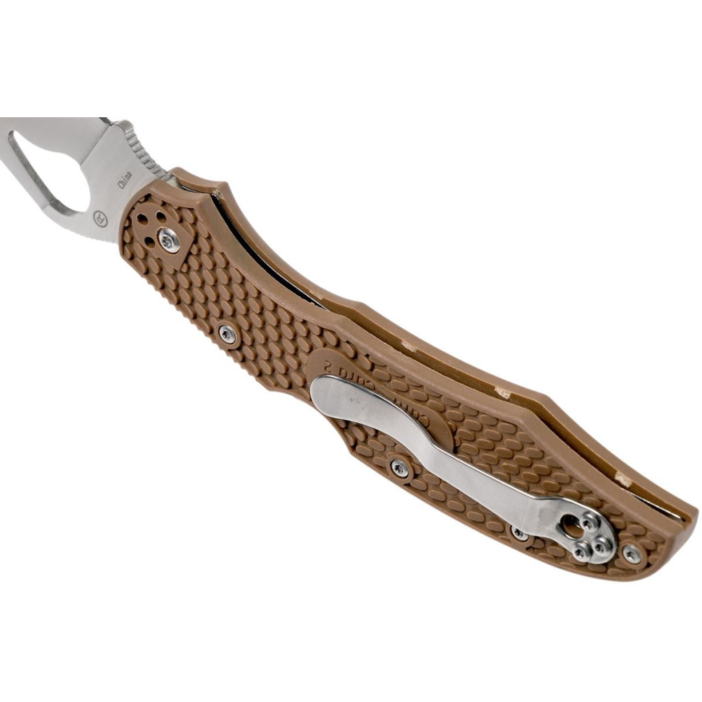 Ніж Spyderco Spyderco Byrd Cara 2, brown (BY03PBN2) - зображення 5