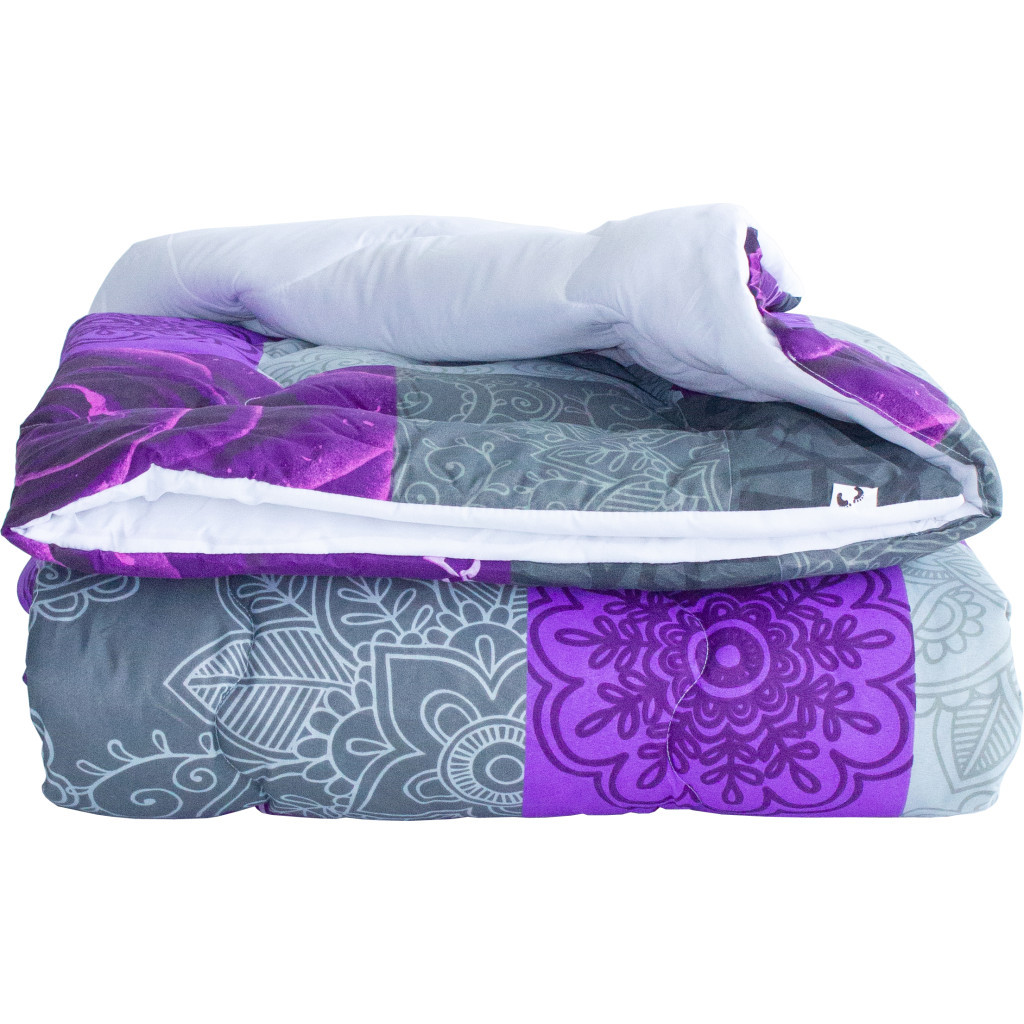 Ковдра MirSon шовкова зимова №5265 Print Line Apricot 220x240 см (2200006103318) - зображення 1