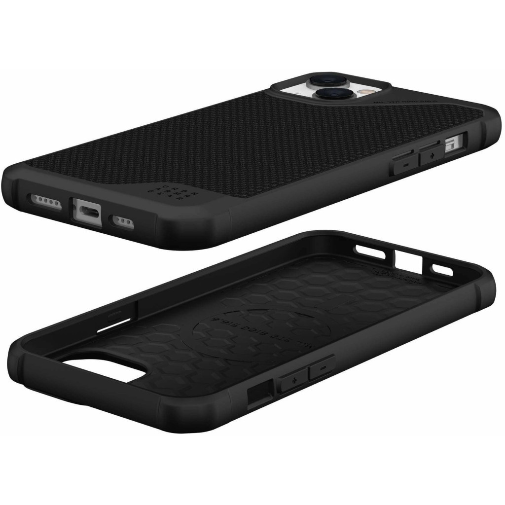 Чохол до мобільного телефона UAG Apple iPhone 14 Plus Metropolis LT Magsafe, Kevlar Black (114049113940) - зображення 9