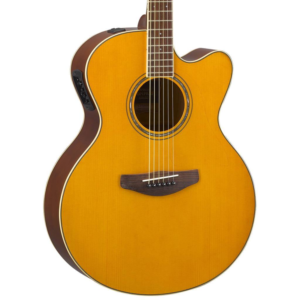 Гітара електроакустична Yamaha CPX600 Vintage Tint - зображення 2