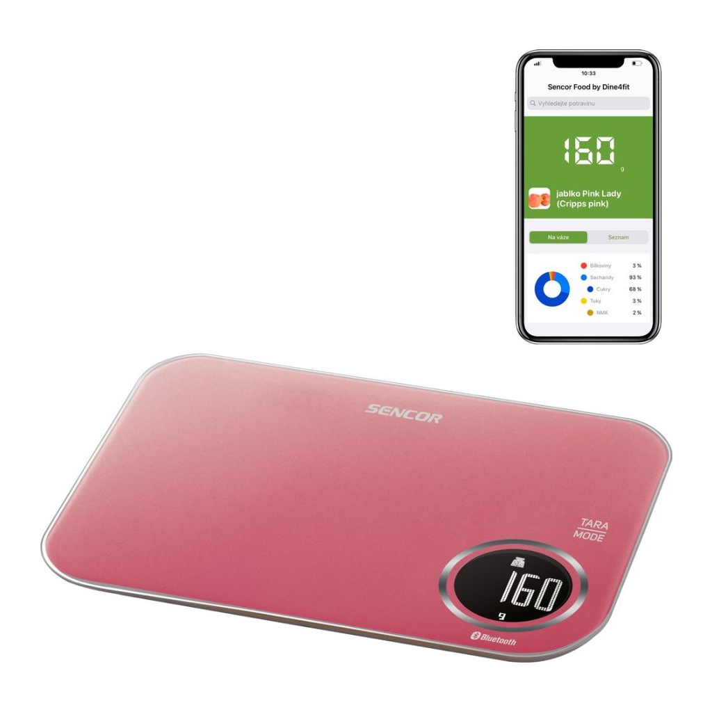 Ваги кухонні Sencor SKS7074RD - изображение 3
