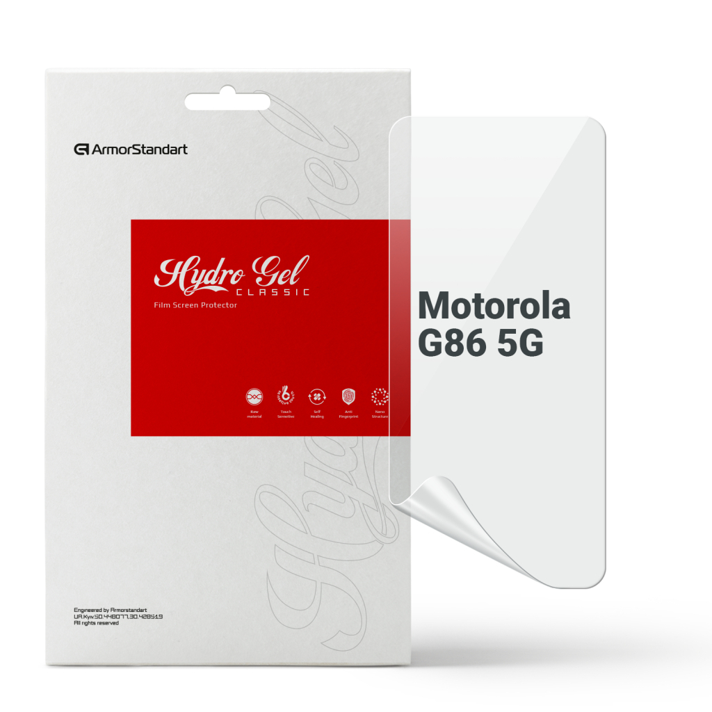 Плівка захисна Armorstandart Hydrogel Motorola G86 5G (ARM86578) - зображення 1