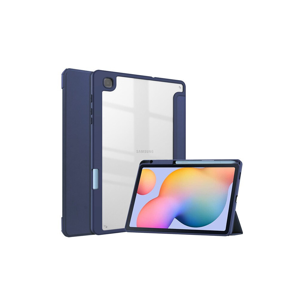 Чохол до планшета BeCover Soft Edge Pencil Mount Samsung Galaxy Tab S6 Lite 10.4 P610/P613/P615/P619 Deep Blue (708352) - зображення 2