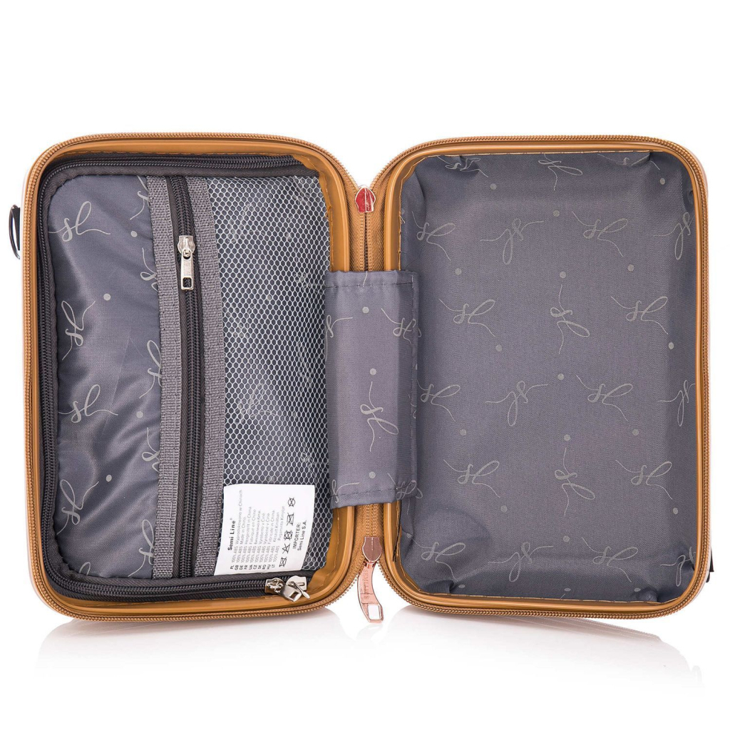 Косметичка Semi Line Бьюті-кейс 4.5L Gold (DAS302638) - зображення 2