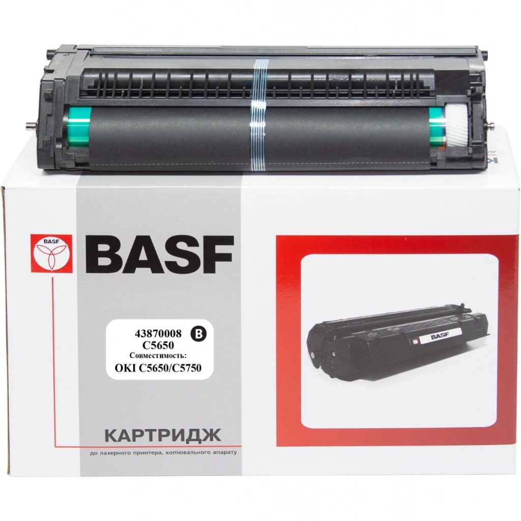 Драм картридж BASF OKI C5650/C5750/ 43870008 Black (DR-C5650-43870008) - изображение 1
