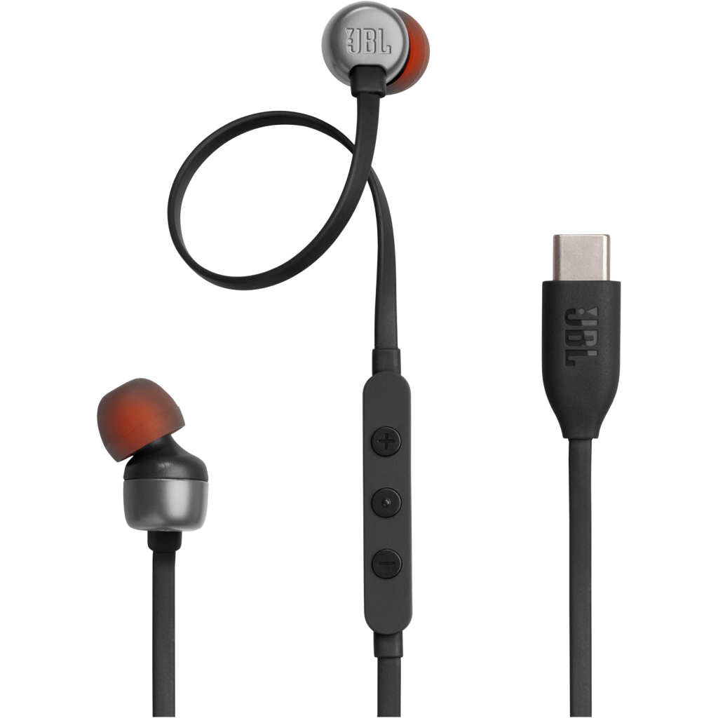 Навушники JBL Tune 310C USB-C Black (JBLT310CBLK) - зображення 1