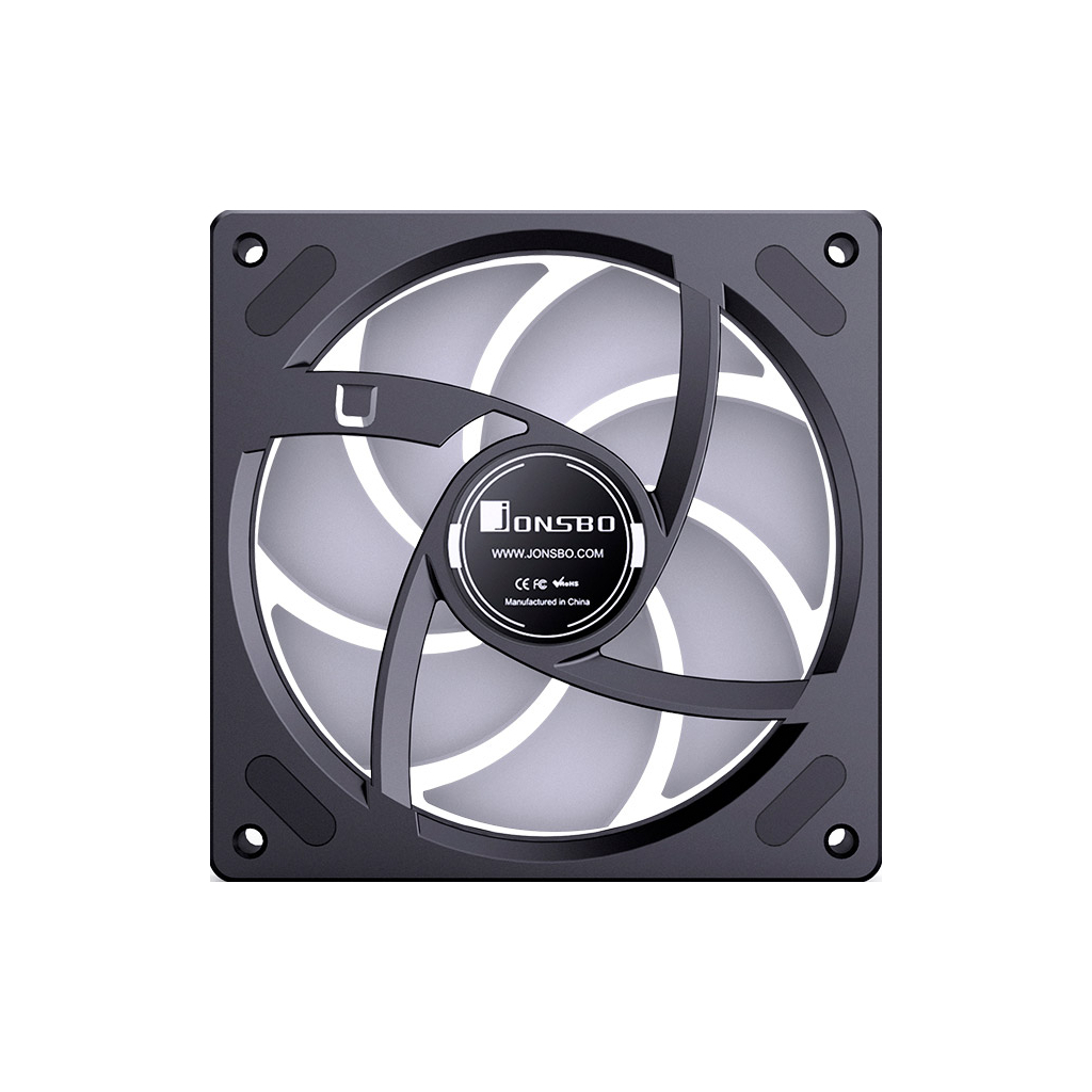 Кулер до корпусу JONSBO ZB-120B Black - зображення 8