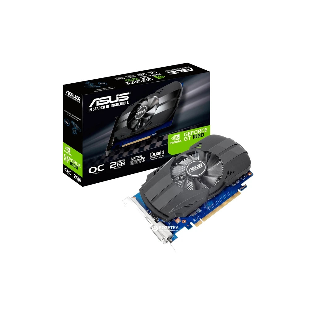 Відеокарта ASUS GeForce GT1030 2048Mb OC (PH-GT1030-O2G) - зображення 2