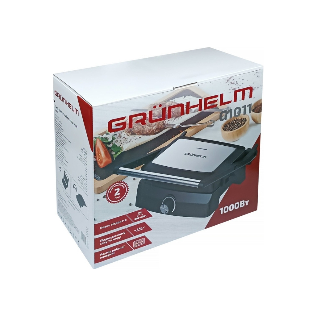 Електрогриль Grunhelm G1011 - зображення 6