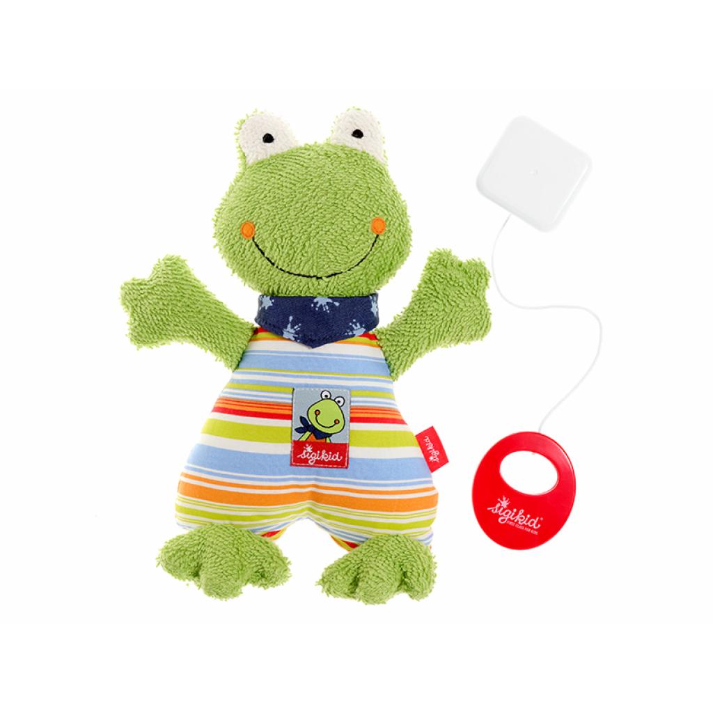 М'яка іграшка музикальна Sigikid Жаба 23 см (48895SK) - зображення 3