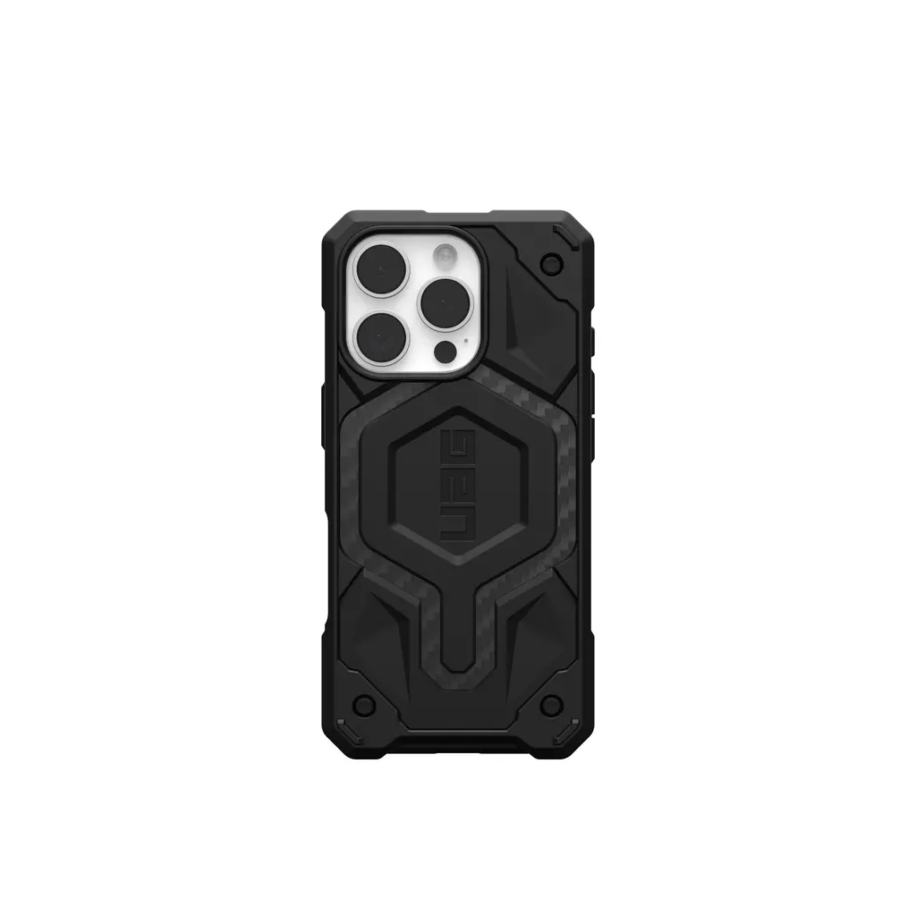Чохол до мобільного телефона UAG iPhone 16 Pro Monarch Carbon Fiber (114460114242) - зображення 1