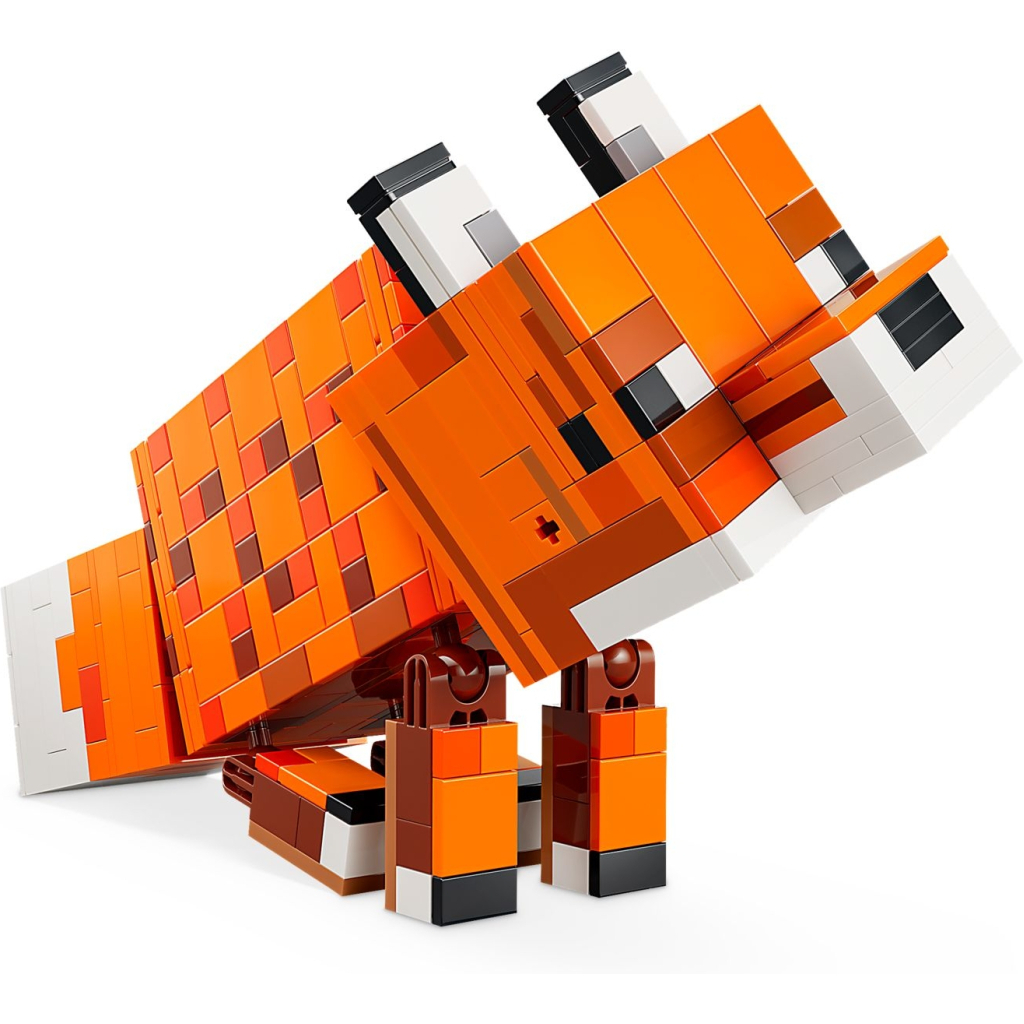 Конструктор LEGO Minecraft Лисиця (21588) - зображення 3