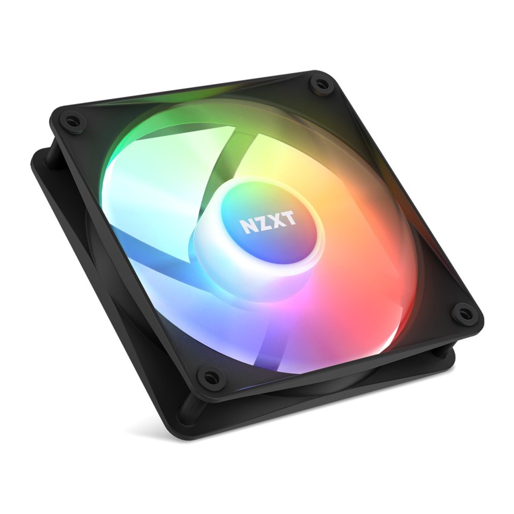 Кулер до корпусу NZXT F120RGB Core - 120mm - Hub-mounted RGB F (RF-C12SF-B1) - зображення 2