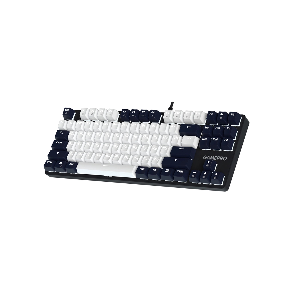 Клавіатура GamePro Genesis Metallic MK110B Outemu Red Switch USB UA Black (MK110B) - зображення 2