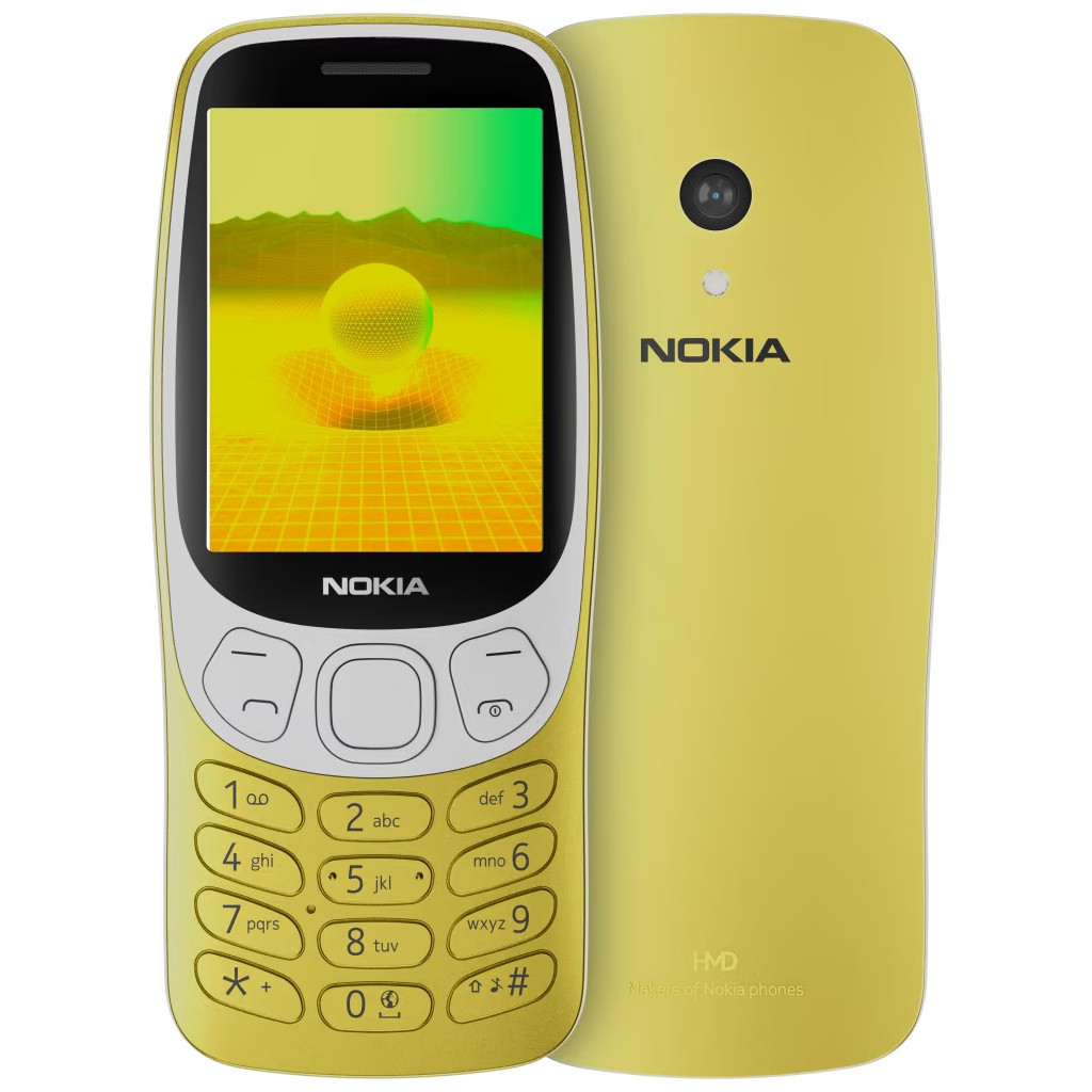 Мобільний телефон Nokia 3210 DS 2024 Y2K Gold - зображення 1