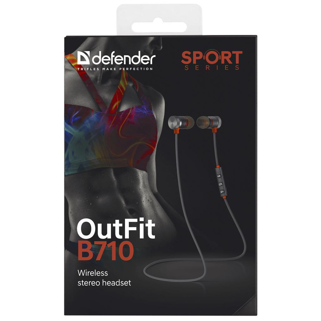 Навушники Defender OutFit B710 Black-Orange (63712) - зображення 11