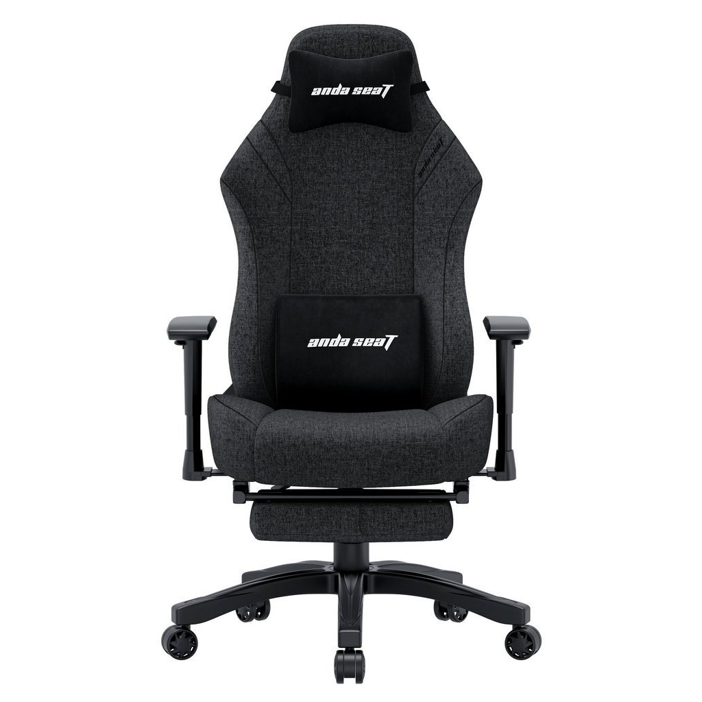 Крісло ігрове Anda Seat Luna Pro Fabric Size L Dark Gray (AD18T-44-GB-F) - зображення 2