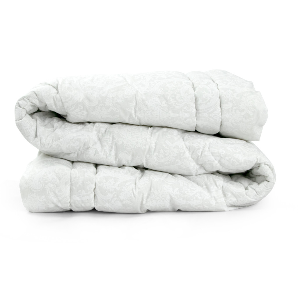 Ковдра Руно вовняна Білий вензель вензель 155х210 см (317.02ГШУ_Білий вензель) - зображення 3