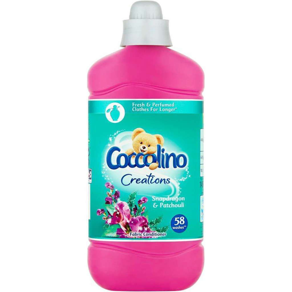 Кондиціонер для білизни Coccolino Creations Snapdragon & Patchouli 1.45 л (8710447283073) - зображення 1