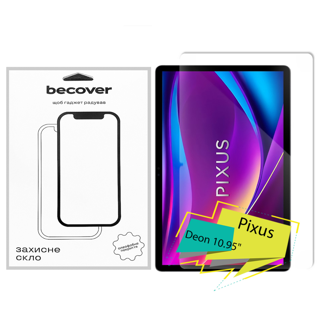 Скло захисне BeCover Pixus Deon 10.95" (713043) - зображення 1