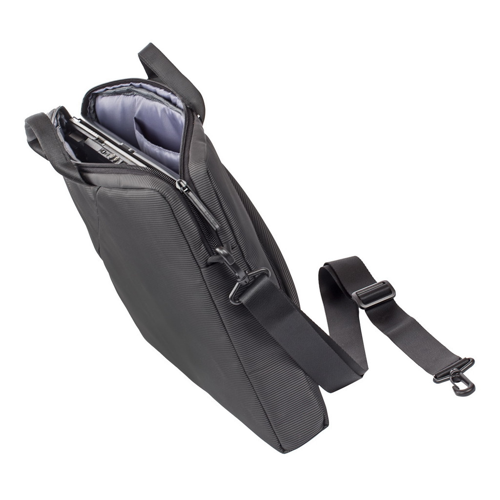 Сумка для ноутбука RivaCase 15.6" 8730 Grey - зображення 4